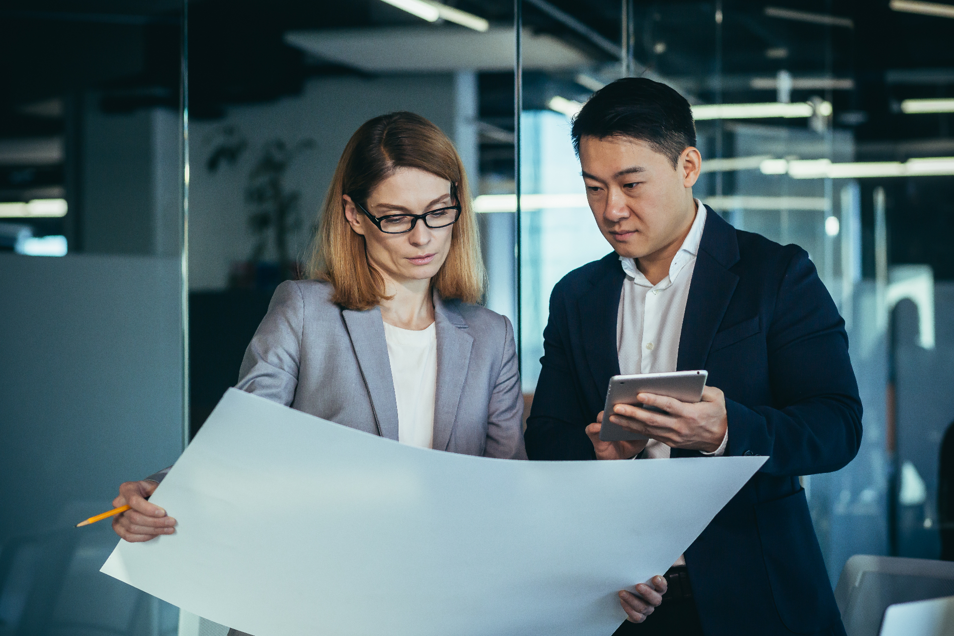 HR leader reviewing organisational design and redeployment options
